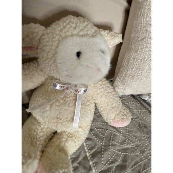VTG 94 Commonwealth Lamb Sheep Sherpa Plush Cream 14 Stuffed Animal toy Walmart - Picture 13 of 14